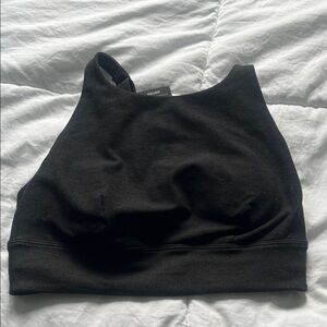 Aritzia Black Crop Top